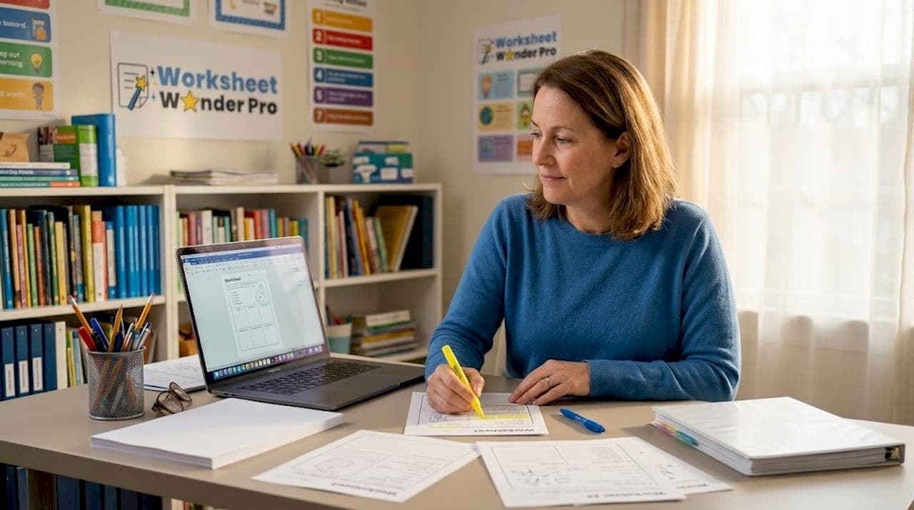 How to make worksheet digital printable versions
