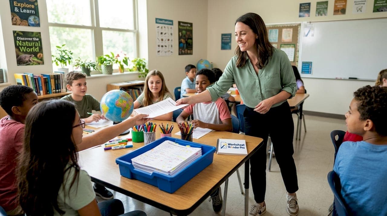What Is a Classification Worksheet? A Teacher's Guide