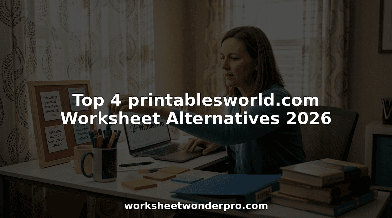 Top 4 printablesworld.com Worksheet Alternatives 2026